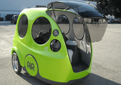 AirPod : le transporteur urbain à air comprimé